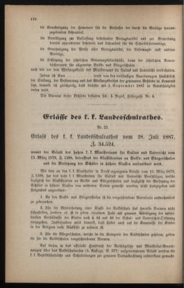 Verordnungsblatt für das Volksschulwesen im Königreiche Böhmen 18870831 Seite: 4