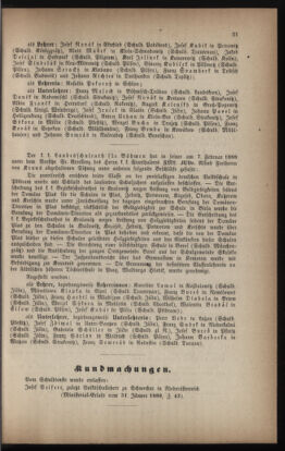 Verordnungsblatt für das Volksschulwesen im Königreiche Böhmen 18880229 Seite: 7