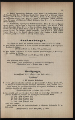 Verordnungsblatt für das Volksschulwesen im Königreiche Böhmen 18880331 Seite: 11