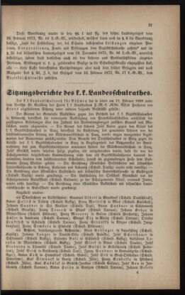 Verordnungsblatt für das Volksschulwesen im Königreiche Böhmen 18880331 Seite: 9