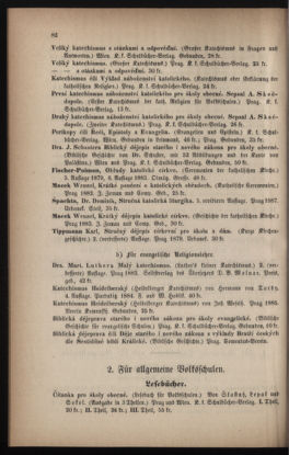 Verordnungsblatt für das Volksschulwesen im Königreiche Böhmen 18880630 Seite: 16