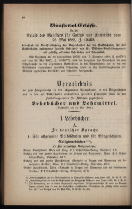 Verordnungsblatt für das Volksschulwesen im Königreiche Böhmen 18880630 Seite: 2