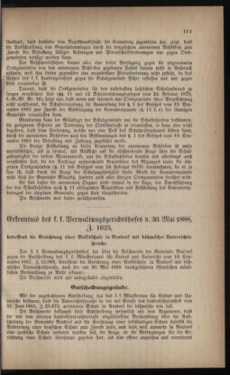 Verordnungsblatt für das Volksschulwesen im Königreiche Böhmen 18880731 Seite: 15