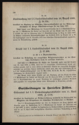 Verordnungsblatt für das Volksschulwesen im Königreiche Böhmen 18880831 Seite: 2