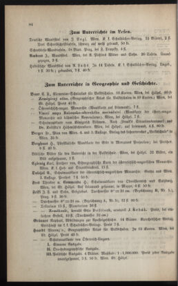 Verordnungsblatt für das Volksschulwesen im Königreiche Böhmen 18890630 Seite: 22