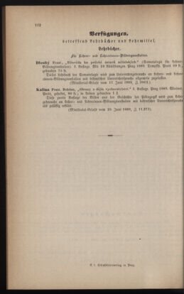 Verordnungsblatt für das Volksschulwesen im Königreiche Böhmen 18890731 Seite: 10