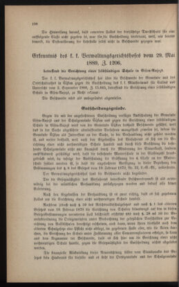 Verordnungsblatt für das Volksschulwesen im Königreiche Böhmen 18890731 Seite: 6