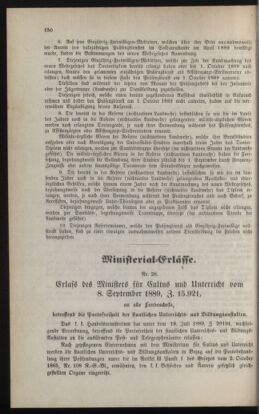 Verordnungsblatt für das Volksschulwesen im Königreiche Böhmen 18891031 Seite: 26