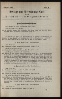 Verordnungsblatt für das Volksschulwesen im Königreiche Böhmen 18891231 Seite: 69