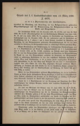 Verordnungsblatt für das Volksschulwesen im Königreiche Böhmen 18900331 Seite: 4