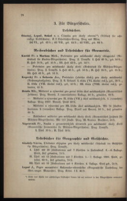 Verordnungsblatt für das Volksschulwesen im Königreiche Böhmen 18900630 Seite: 20