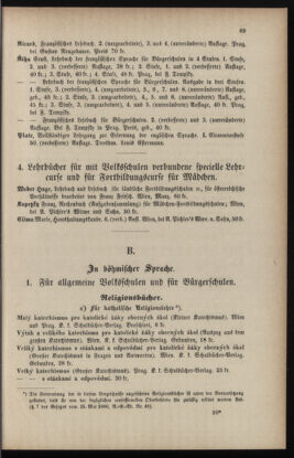 Verordnungsblatt für das Volksschulwesen im Königreiche Böhmen 18910630 Seite: 19