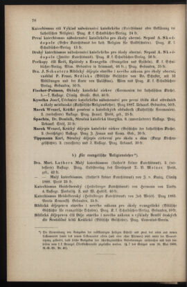 Verordnungsblatt für das Volksschulwesen im Königreiche Böhmen 18910630 Seite: 20