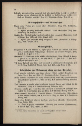 Verordnungsblatt für das Volksschulwesen im Königreiche Böhmen 18910630 Seite: 22