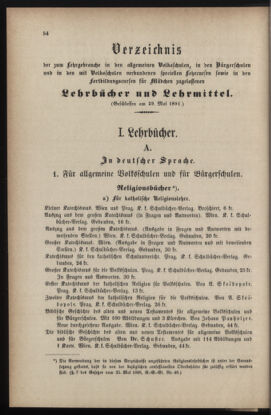 Verordnungsblatt für das Volksschulwesen im Königreiche Böhmen 18910630 Seite: 4