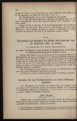 Verordnungsblatt für das Volksschulwesen im Königreiche Böhmen 18911031 Seite: 2