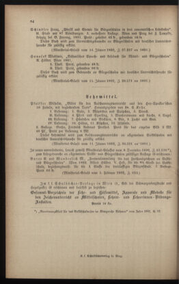 Verordnungsblatt für das Volksschulwesen im Königreiche Böhmen 18920229 Seite: 20