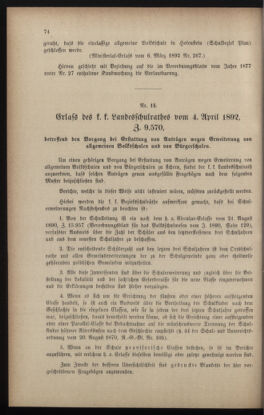 Verordnungsblatt für das Volksschulwesen im Königreiche Böhmen 18920430 Seite: 2