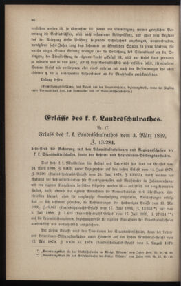 Verordnungsblatt für das Volksschulwesen im Königreiche Böhmen 18920531 Seite: 2