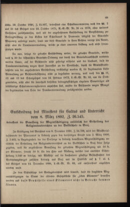 Verordnungsblatt für das Volksschulwesen im Königreiche Böhmen 18920531 Seite: 5