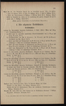 Verordnungsblatt für das Volksschulwesen im Königreiche Böhmen 18920630 Seite: 7