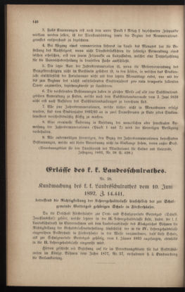 Verordnungsblatt für das Volksschulwesen im Königreiche Böhmen 18920731 Seite: 2