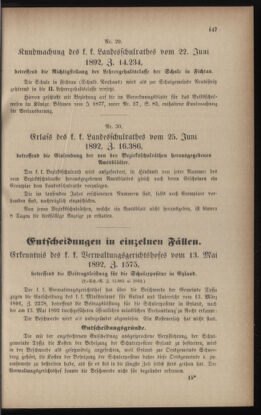 Verordnungsblatt für das Volksschulwesen im Königreiche Böhmen 18920731 Seite: 3