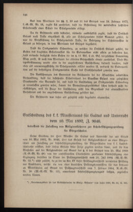 Verordnungsblatt für das Volksschulwesen im Königreiche Böhmen 18920731 Seite: 4