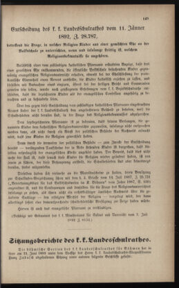 Verordnungsblatt für das Volksschulwesen im Königreiche Böhmen 18920731 Seite: 5