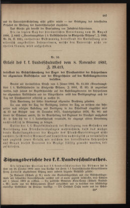 Verordnungsblatt für das Volksschulwesen im Königreiche Böhmen 18921130 Seite: 3