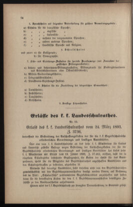 Verordnungsblatt für das Volksschulwesen im Königreiche Böhmen 18930430 Seite: 26