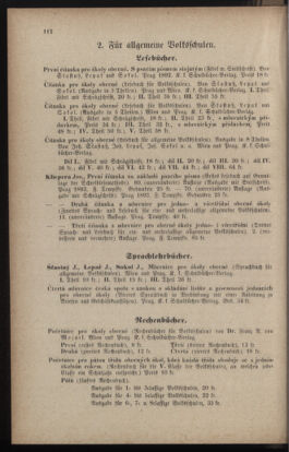 Verordnungsblatt für das Volksschulwesen im Königreiche Böhmen 18930630 Seite: 20