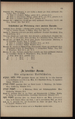 Verordnungsblatt für das Volksschulwesen im Königreiche Böhmen 18930630 Seite: 23