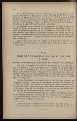 Verordnungsblatt für das Volksschulwesen im Königreiche Böhmen 18930731 Seite: 4