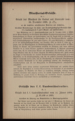 Verordnungsblatt für das Volksschulwesen im Königreiche Böhmen 18940131 Seite: 2