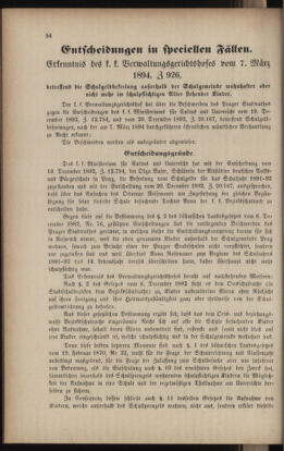 Verordnungsblatt für das Volksschulwesen im Königreiche Böhmen 18940531 Seite: 6