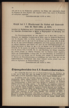 Verordnungsblatt für das Volksschulwesen im Königreiche Böhmen 18940531 Seite: 8