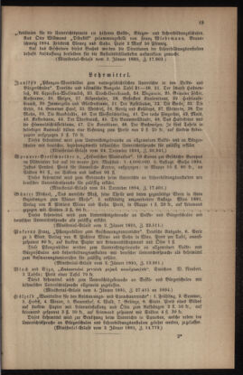 Verordnungsblatt für das Volksschulwesen im Königreiche Böhmen 18950131 Seite: 19