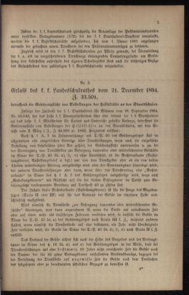 Verordnungsblatt für das Volksschulwesen im Königreiche Böhmen 18950131 Seite: 3