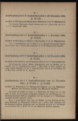 Verordnungsblatt für das Volksschulwesen im Königreiche Böhmen 18950131 Seite: 5