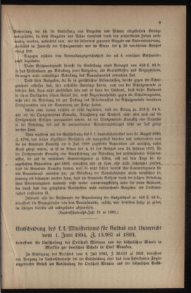 Verordnungsblatt für das Volksschulwesen im Königreiche Böhmen 18950131 Seite: 9