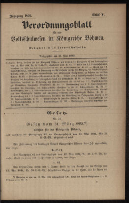 Verordnungsblatt für das Volksschulwesen im Königreiche Böhmen 18950430 Seite: 17