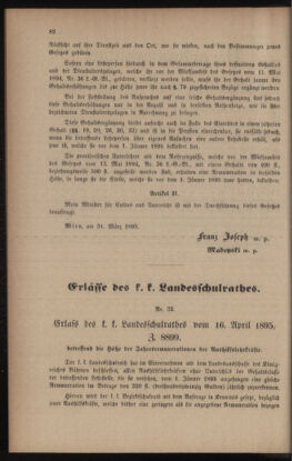 Verordnungsblatt für das Volksschulwesen im Königreiche Böhmen 18950430 Seite: 18