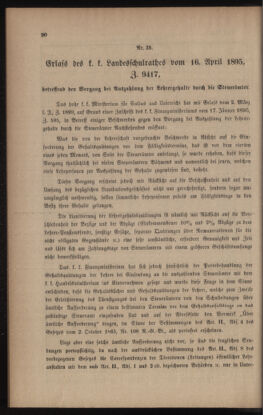 Verordnungsblatt für das Volksschulwesen im Königreiche Böhmen 18950430 Seite: 26