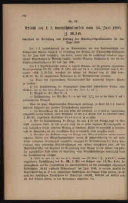 Verordnungsblatt für das Volksschulwesen im Königreiche Böhmen 18950630 Seite: 20