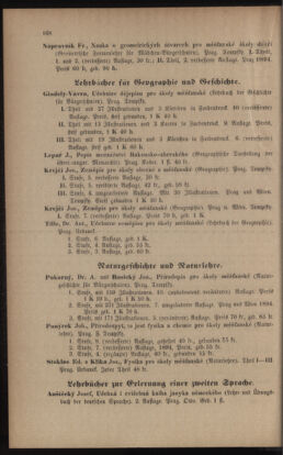 Verordnungsblatt für das Volksschulwesen im Königreiche Böhmen 18950731 Seite: 28