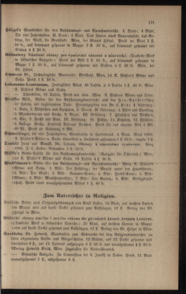 Verordnungsblatt für das Volksschulwesen im Königreiche Böhmen 18950731 Seite: 31