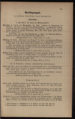 Verordnungsblatt für das Volksschulwesen im Königreiche Böhmen 18950930 Seite: 15