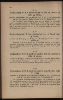 Verordnungsblatt für das Volksschulwesen im Königreiche Böhmen 18950930 Seite: 6