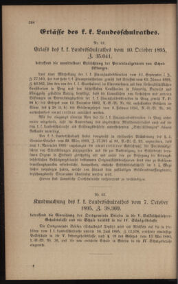 Verordnungsblatt für das Volksschulwesen im Königreiche Böhmen 18951031 Seite: 2